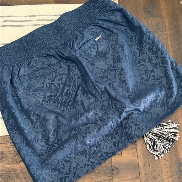 Orvis Navy Patterned Mini Skirt - Picture 6 of 7